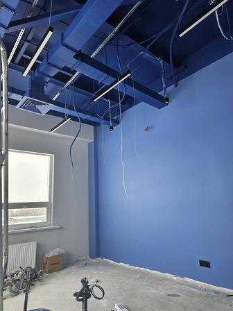 Покраска стен и потолков Любыми красками