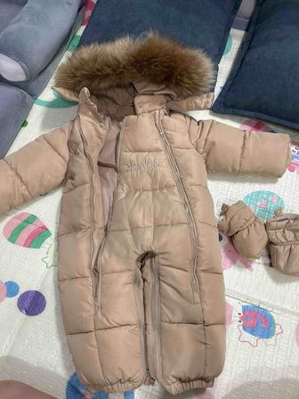 Детский комбинезон зимний 86 см