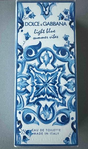 DolceGabbana - Light Blue Summer Vibes 100 ml ORIGINAL