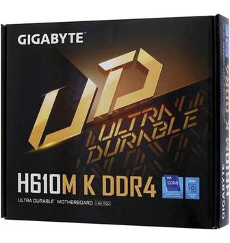 Материнская Плата Gigabyte H610M K DDR4 LGA 1700 Intel