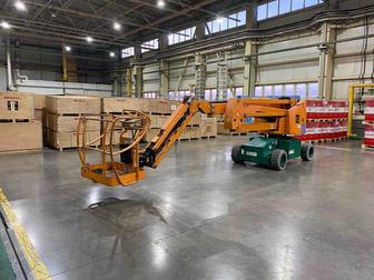 Аренда самоходной вышки или коленчатого подъемника