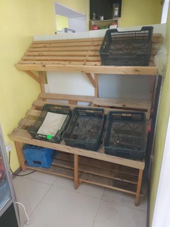 Овощная полка ширина 153см