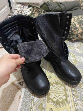 Берцы зимние натуралка