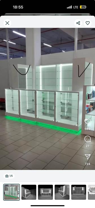 Торговое оборудование шкафы