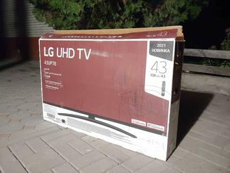 Продам 4к смарт тв LG 108см