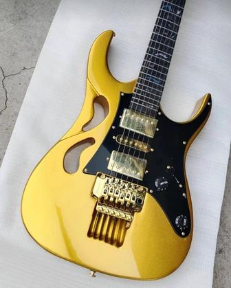 Электрогитара Ibanez (золото) изучаем спрос