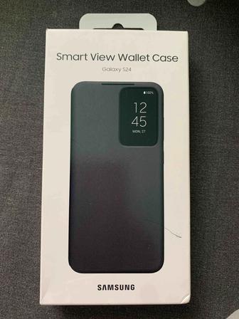 Оригинальный чехол Samsung Smart View Wallet Case для Galaxy S24.
