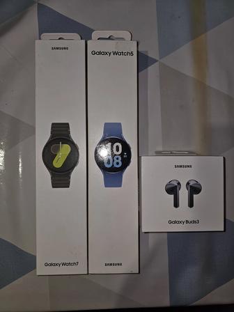 Galaxy watch 7,5 buds 3