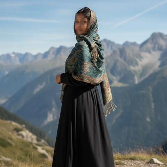 Платок пашмина палантина