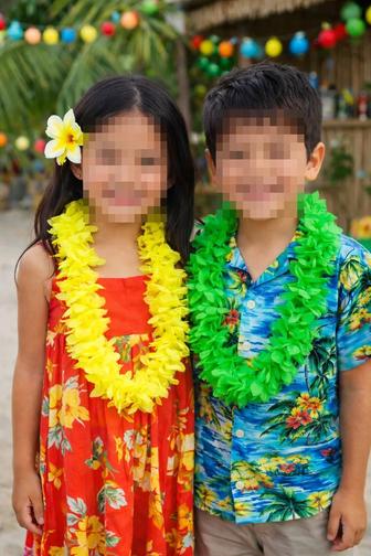 Гавайские цветочные бусы (Лей)