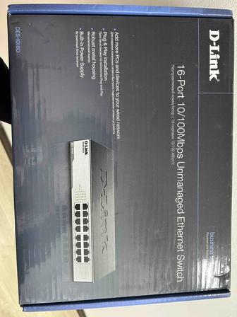 коммутатор DLINK switch DES1016D