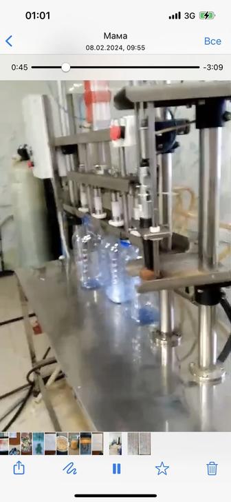 Продам линию по производству бутилированной воды