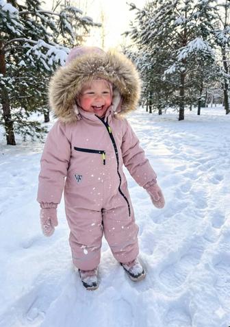 Новый зимний комбинезон для девочек