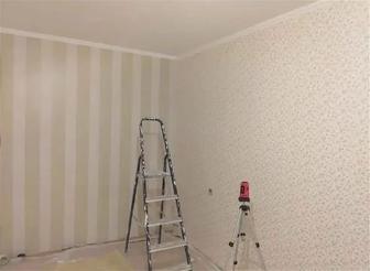 Поклейка обоев