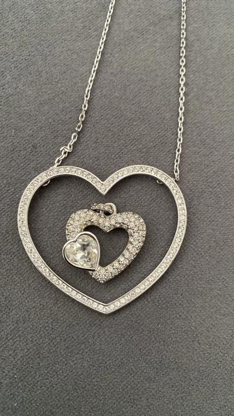 Кулон и колье swarovski