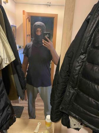 Балаклава мужская, зимняя вязаная.