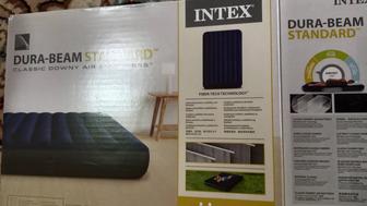 Надувной матрас новый электрическим насосом