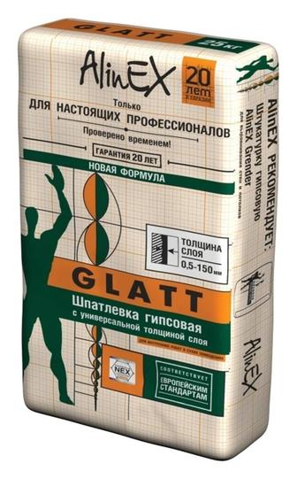 AlinEx гипсовая шпаклёвка