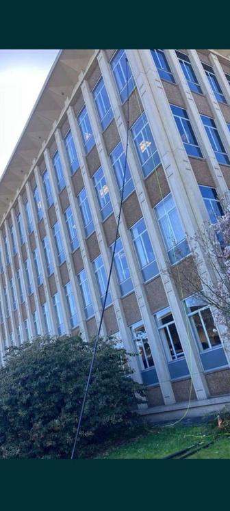 мойка фасадов и окон