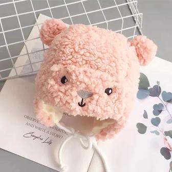 Зимняя детская шапка