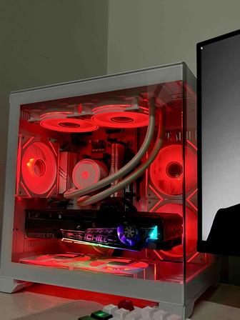 Игровой ПК RTX 3070 Ti/Ryzen 5 5600X/16 Гб/SSD 512 Гб Компьютер Аквариум