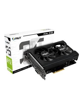 Видеокарта Palit GeForce RTX 3050 Dual NE63050018P1-1070D 8 Гб