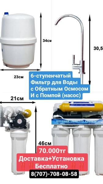 Фильтр для воды с обратным Осмосом