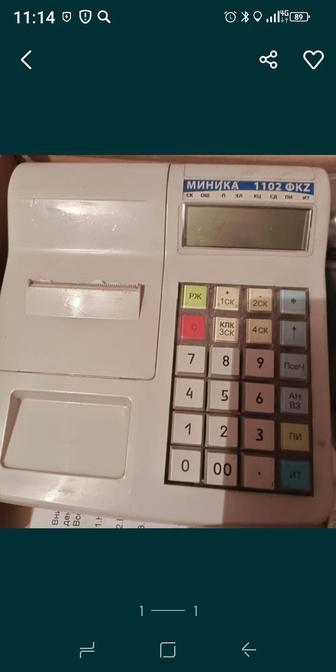 Продам кассовый аппарат