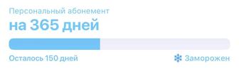 1 Fit абонемент на 150 дней