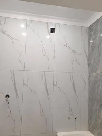 Укладка кафеля . Отделка .