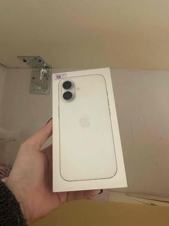 Продам айфон 16, 128гб белый новый