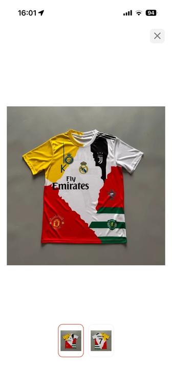 Футболка Ronaldo мультиколор