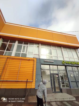 Мойка фасадов и окон