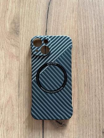 карбоновый чехол на 14 айфон