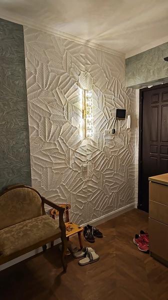 Ламинат и малярные работы