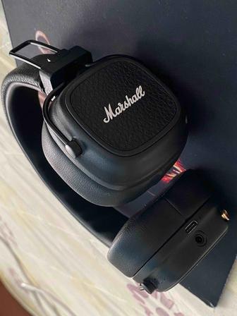 Marshall Major V Black. Состояние идеальное! 80 часов легендарного звука!