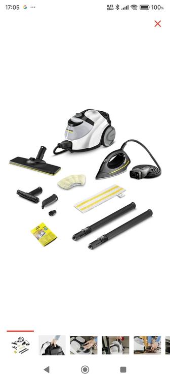 Пароочиститель KARCHER SC 5 EASYFIX PREMIUM IRON с паровым утюгом.Германия