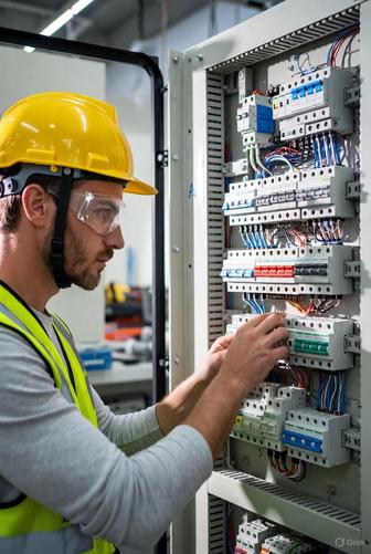 Электрик для установки и ремонта электрощитов