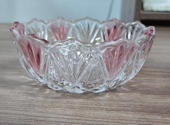 Стеклянная конфетница Walther-Glas Saturn Ruby