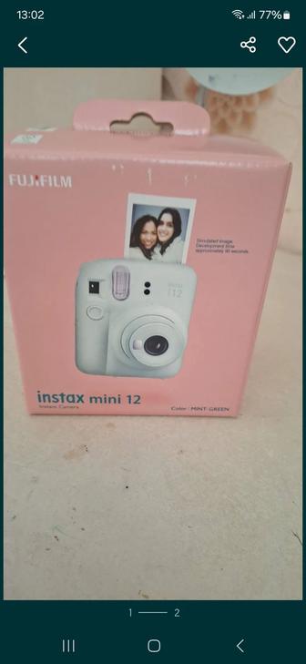 Продам новые фотоаппараты fujifilm instax 12