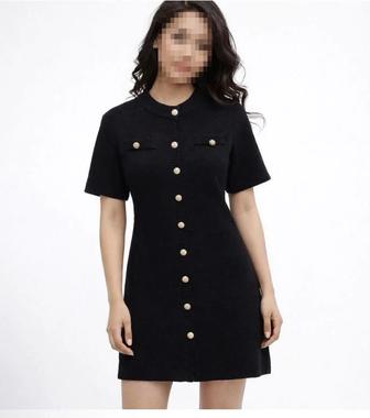 Повседневное платье черный