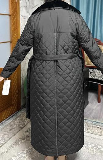 куртка зимняя с норковым воротником женская (Max Mara)