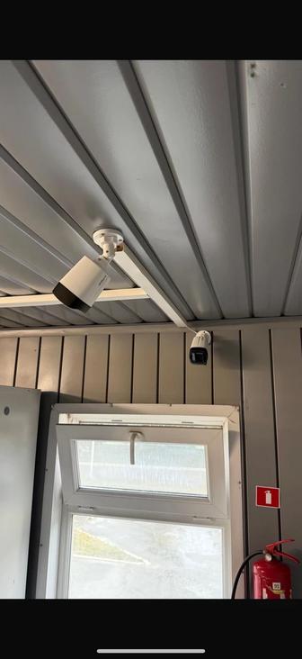 Установка камер видеонаблюдения