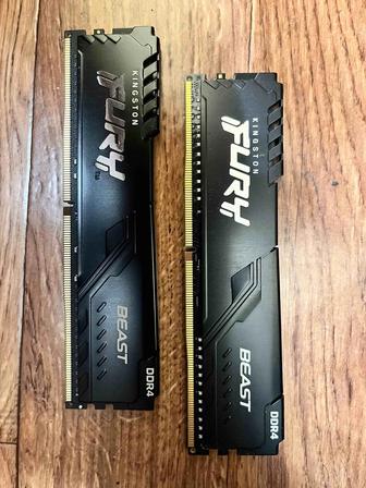 Оперативки 2х8 гб DDR4