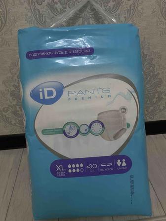 подгузники-трусы для взрослых iD Pants Premium, размер XL