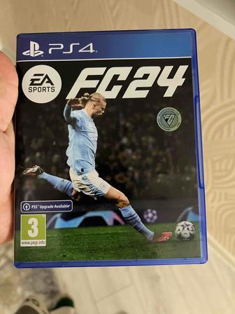 Продам новый диск FIFA 24 на PS4