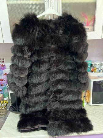 Шуба песец идеальное состояние