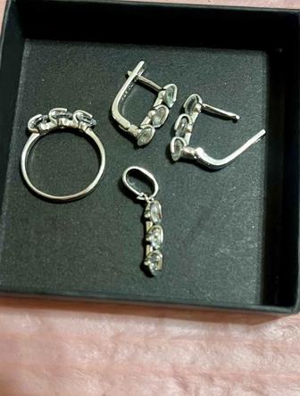 Серебряный набор