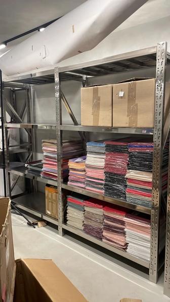 Стеллажи регулируемые нержавейки