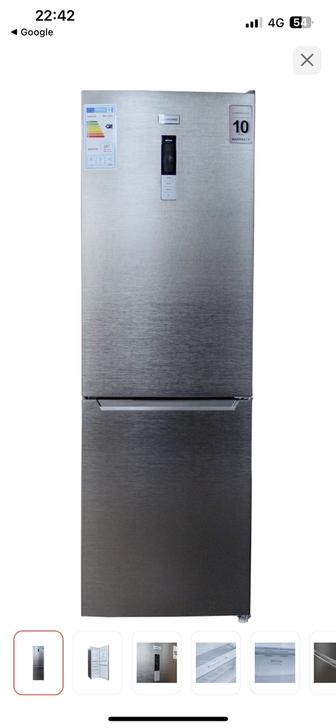 қаптамасында тұрған жаңа холодильник сатылады.